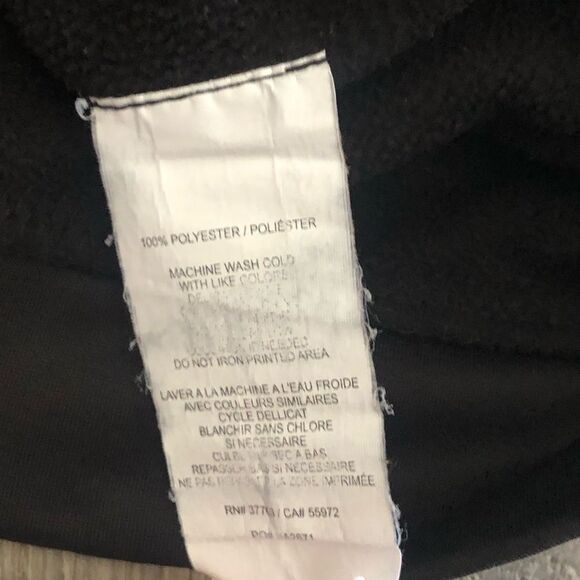 Callaway Golf 1/4 Zip Windbreaker Pocketed Jacket Black With Gray Mens Size XL - Picture 6 of 9